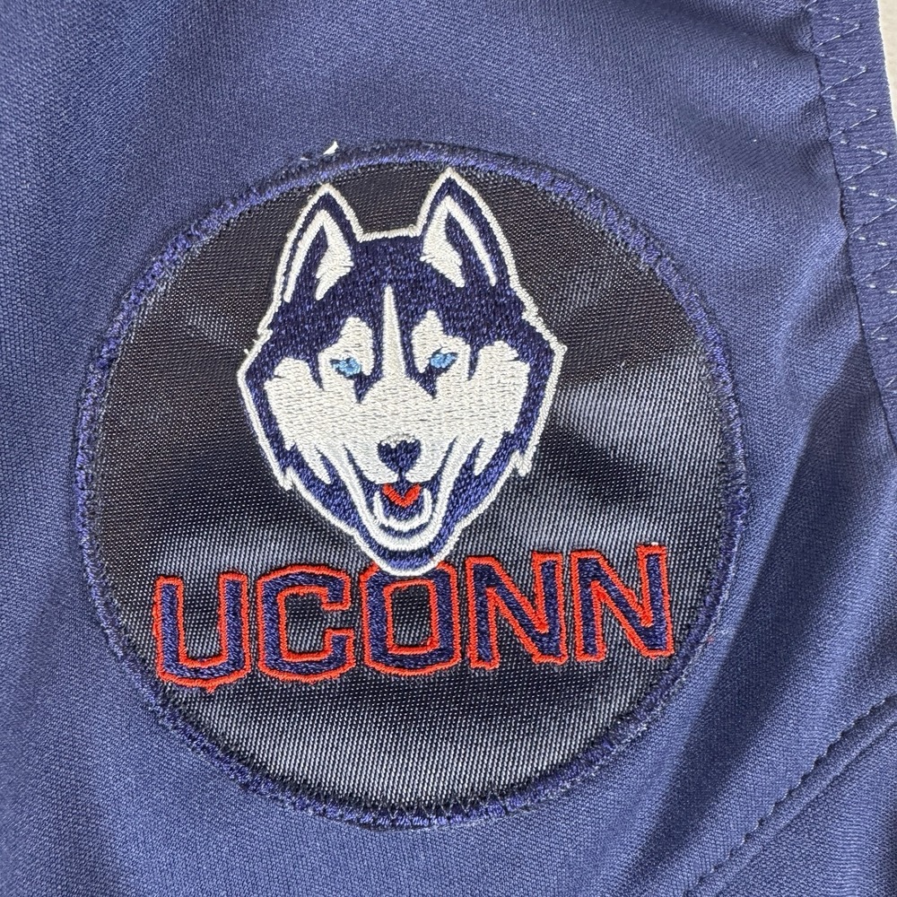 Nike Full Zip UCONN Huskies Vest Women's Navy & Red Size L - Picture 4 of 9